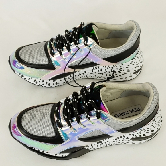 NEW STEVE MADDEN CLIFF STAR BARRA SNEAKERS - Picture 5 of 13